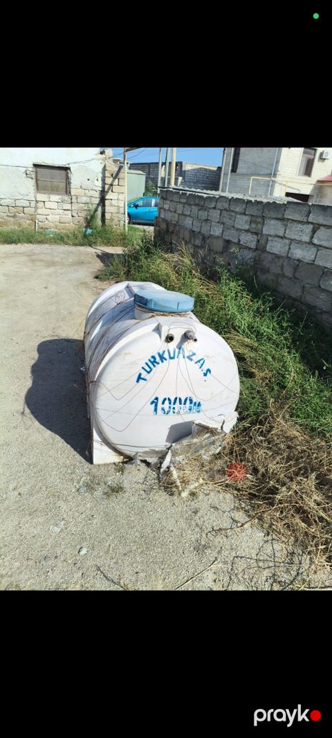 Bak, Plastik, 1000 l l, İşlənmiş, Ödənişli çatdırılma — Digah