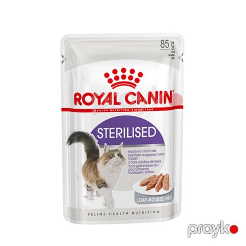 Nəm yem Royal Canin Sterilised in Loaf Wet Cat Food yetkin sterilizasiya edilmiş pişiklər üçün, 85 q — Bakı