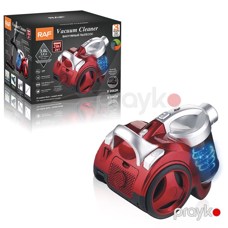 RAF R.8662R - Tozsoran Təlimat Elektrikli Məişət Yüksək Keyfiyyətli Portativ Qırmızı Əl Tozsoranı — Tozsoran, Bakı (6)