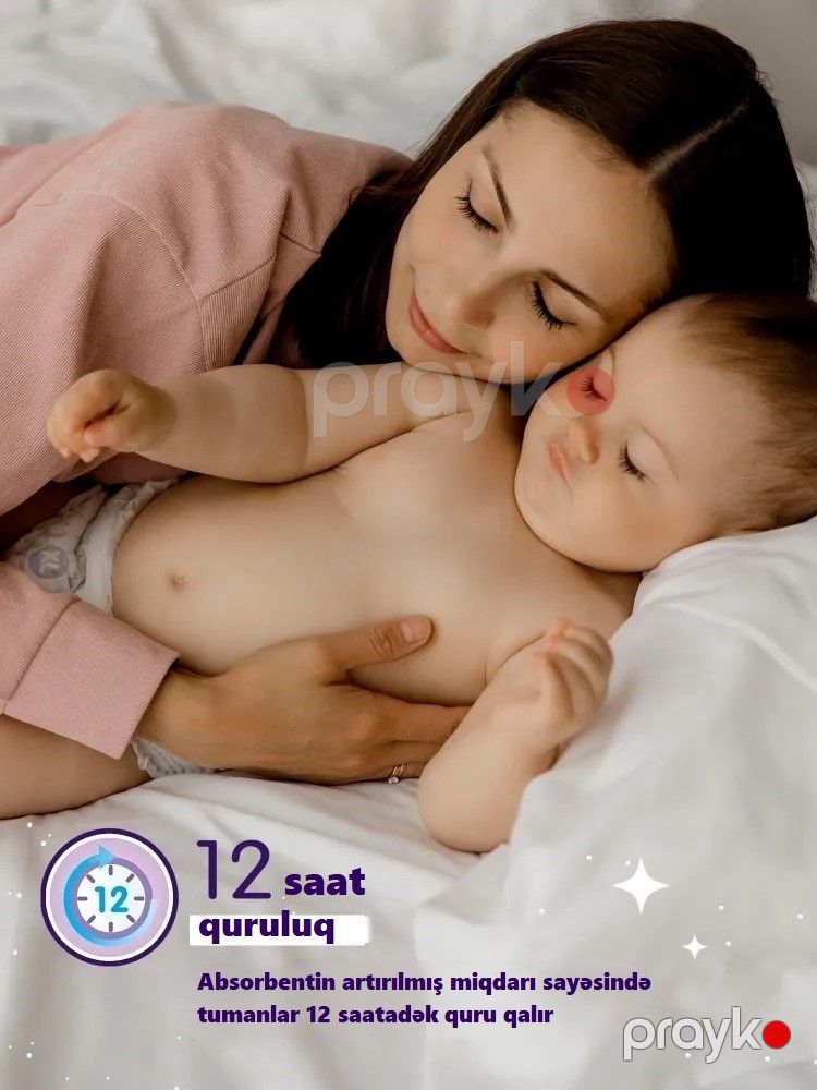 Uşaqlar üçün gecə tuman bezləri Joonies Magic Night, ölçü M, 6-11 kq, 24 ədəd — Mallar, Bakı (2)