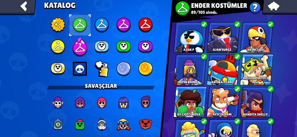 Brawl Stars hesabı – geniş kostyum kataloqu və yüksək trofeylər — Şəxsi əşyalar, Novxanı (2)