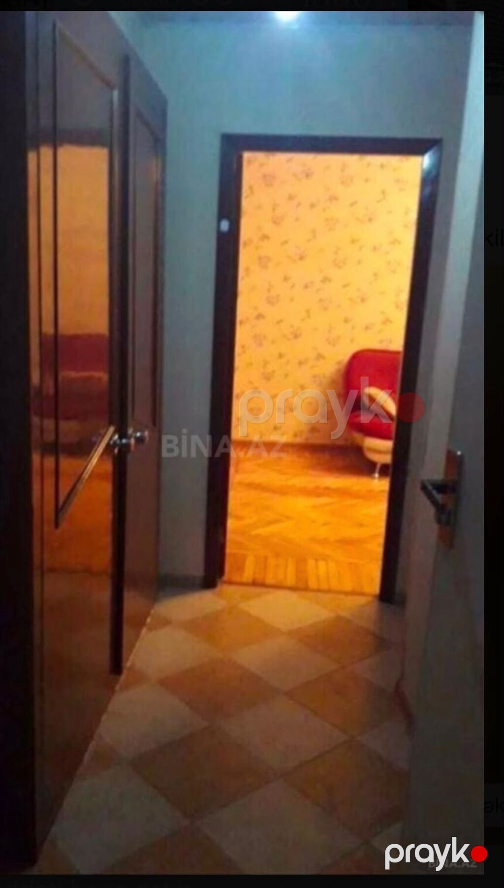 2 otağ köhnə tkli 60 m² inşaçılar .m mənzil təmirli əşyalı — Mənzil, Bakı (10)