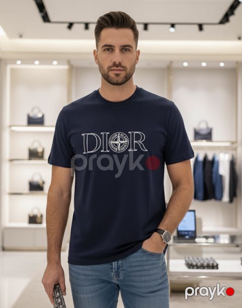 Kişilər üçün futbolka BB911, göy, pambıq, ölçü L — Bakı