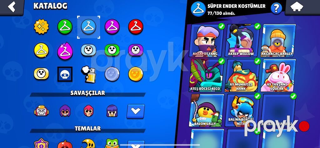 Brawl Stars hesabı – yüksək inkişaflı və zəngin kontentli Əsas — Uşaq geyimi, Güzdək (3)