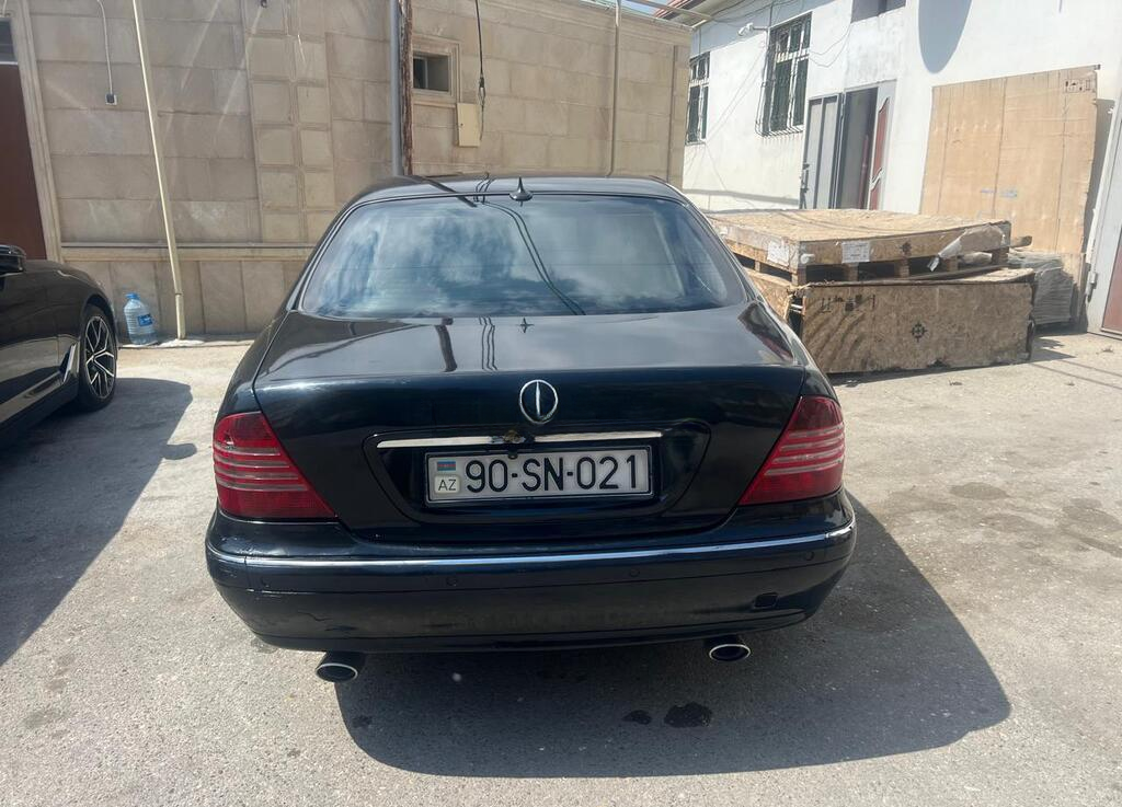 Mercedes S 320, 2001 il, 495000 km 90-SN-021 — Avtomobillər (4)