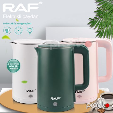 RAF 2L Elektrikli Çaydan Paslanmaz Polad Avtomatik Sönmə Funksiyalı Elektrik Çaydanı RAF R.7863 — Bakı