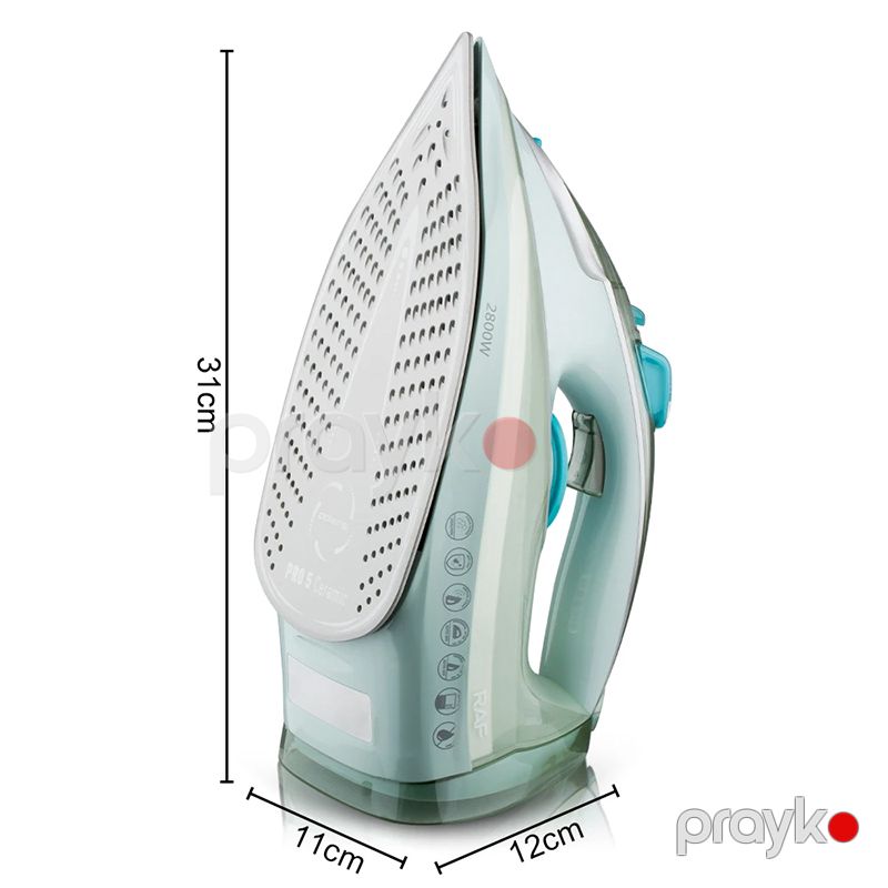 RAF Professional Tənzimlənən Buxar Ütü Yüksək Güclü 2400W — Ev texnikası, Bakı (7)