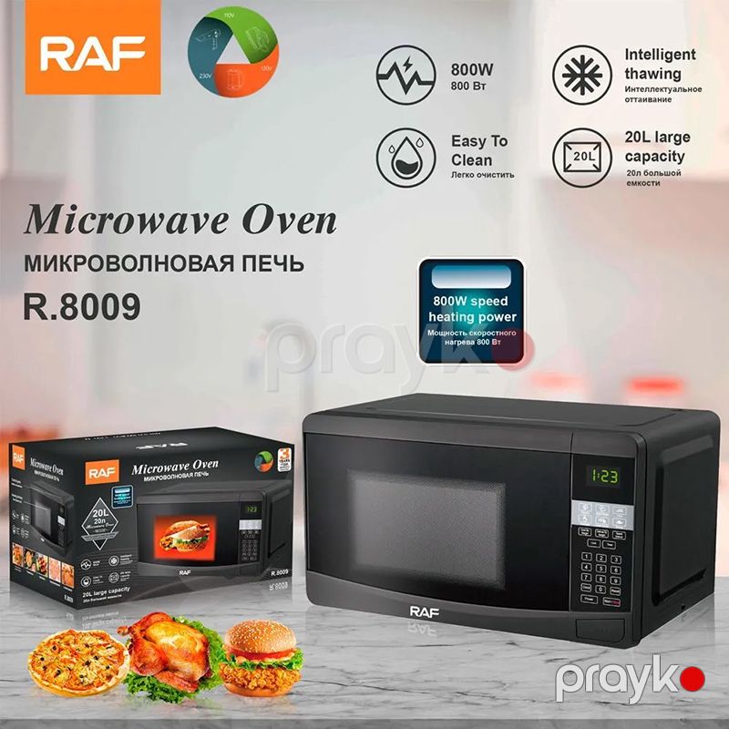 RAF R.8009 Çoxfunksiyalı Mikrodalğalı Soba — Mikrodalğalı sobalar, Bakı (2)