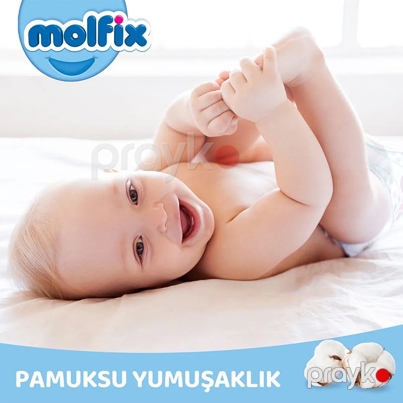 Molfix 3D 6 Beden Extra Large Bebek Bezi 38'li Extra Large Süper Molfix Uşaq Bezi N6 — Pampers və gigiyena, Bakı (5)