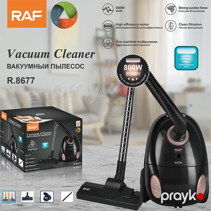 RAF R.8677 – Yüksək Səviyyəli, Yüksək Keyfiyyətli Ev Tipi Elektrik Süpürgəsi, Güclü Tozsoran — Tozsoran, Bakı (6)