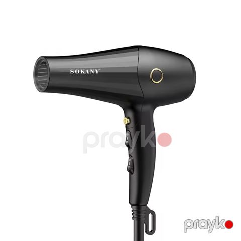 Sokany SK-2242 Çoxfunksiyalı Elektrikli Saç Feni Saç Şəkilləndirici Fen Hava Feni 2600W — Bakı