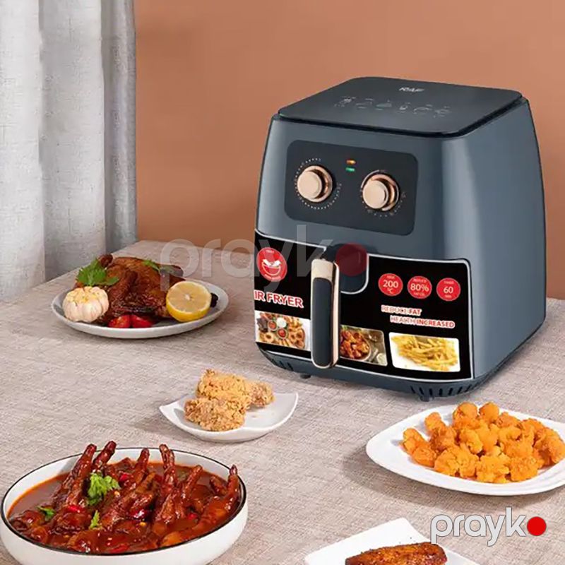 Çoxfunksiyalı 1700W Böyük Tutumlu 8L Peşəkar Hava Fritöz — Digər mətbəx texnikası, Bakı (4)