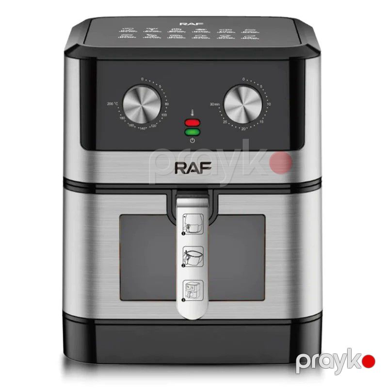 RAF 8L Airfryer İstifadəsi Asan Rəqəmsal Hava Fritöz — Digər mətbəx texnikası, Bakı (3)