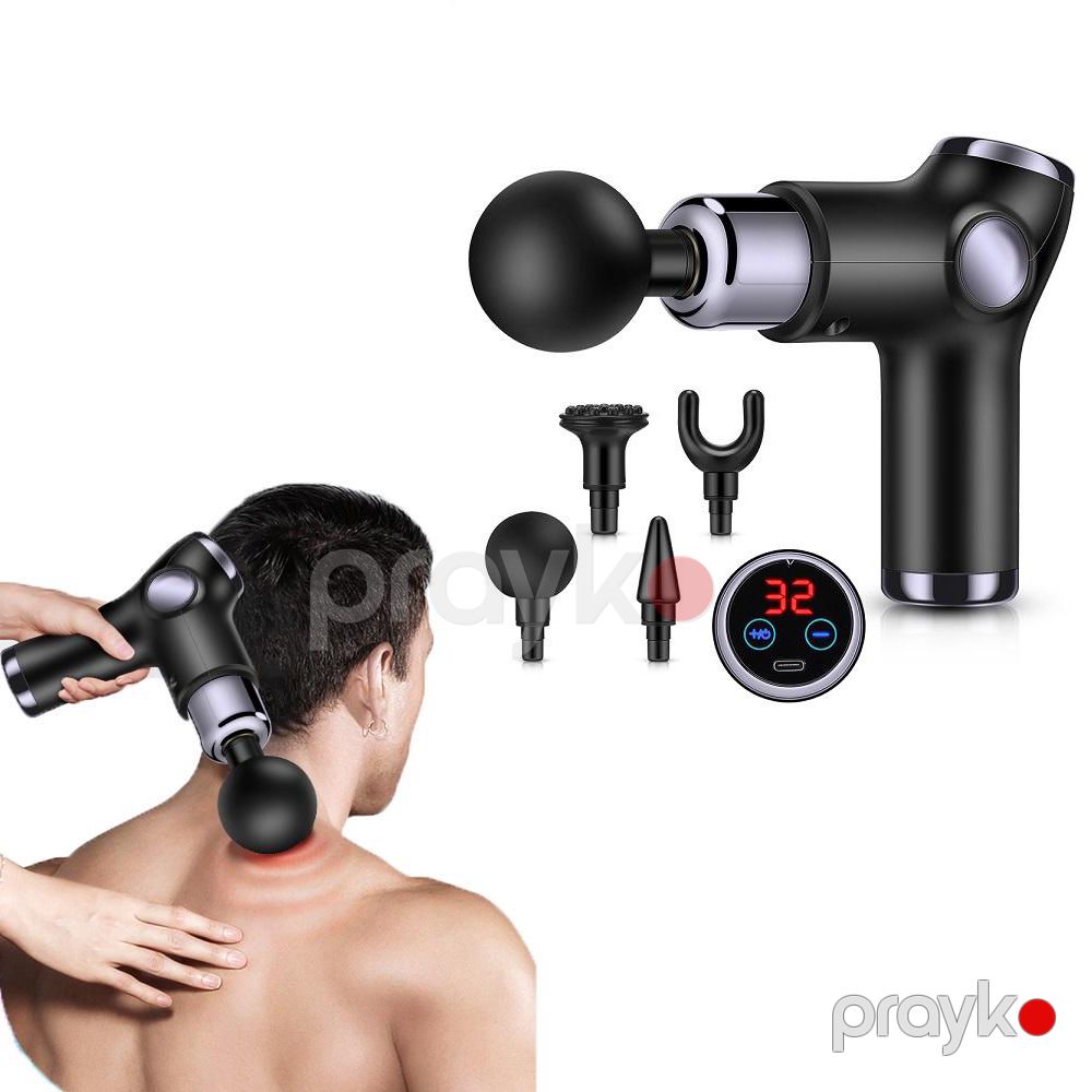 Mini Masaj Aparatı Bədən Çiyin Boyun Ayaq Əzələləri Masajı 32 Sürətli Fitnes Arıqlama Əzələ Vibratoru Masaj Tapançası — Masaj aparatları, Bakı (6)