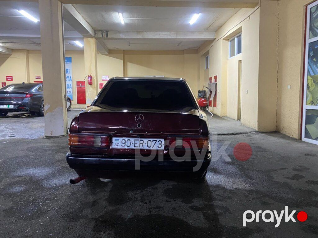 Mercedes 190, 2.0 L, 1990 il, 443 589 km — Avtomobillər, Gəncə (7)