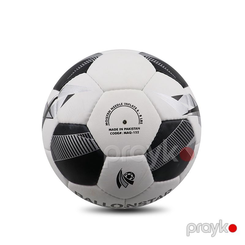Futbol Topu 5 Nömrə Futbol Topu Ballonstar MAQ-152 Dəri Nomre 5 Ağ qara Futbol Topu N5 — İdman, hobi, istirahət, Bakı (5)