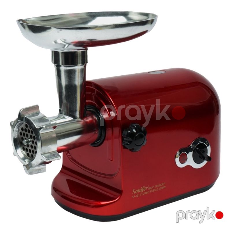 Sonifer SF-5012 Yüksək keyfiyyətli 220V elektrikli kiçik ətmaşını 3000W güclü Ətçəkən maşın — Digər mətbəx texnikası, Bakı (2)