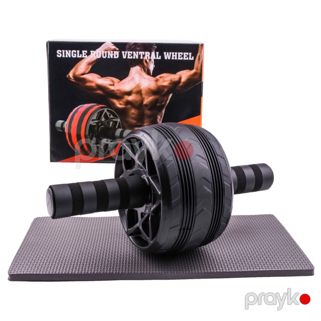 Kiçik Mat ilə Tək Dəyirmi Ventral İdman Təkəri — Fitness və simulyatorlar, Bakı (2)