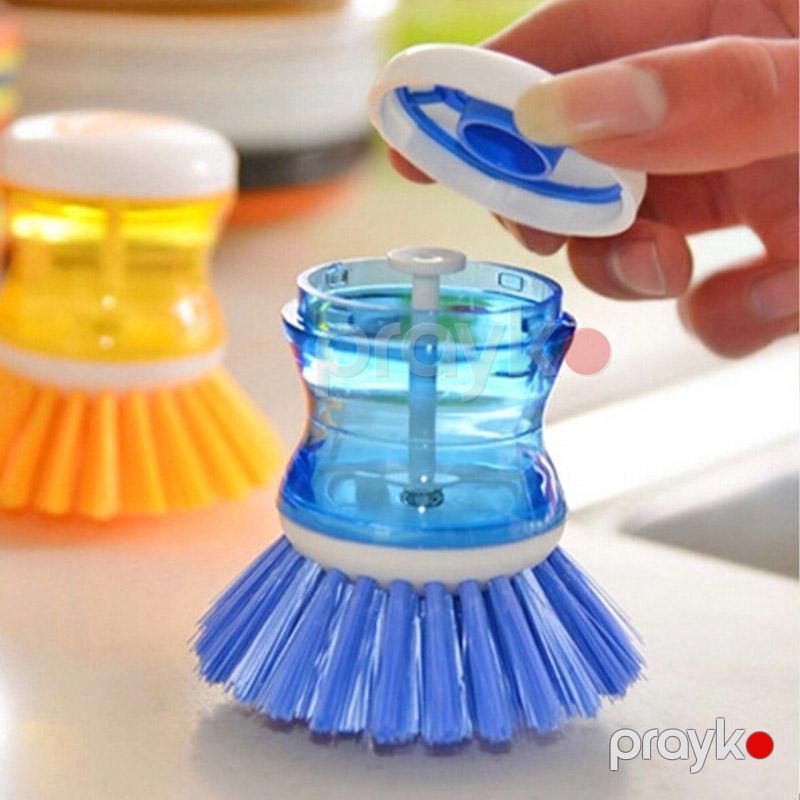 3 Ədəd Bubble Up Sabun Dispenseri Mətbəx üçün Qab Yuma Fırçası Yuyucu Fırça — Mallar, Bakı (3)