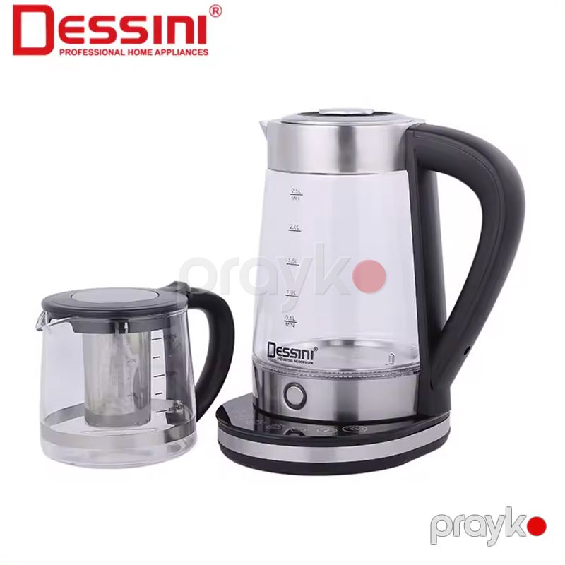 Dessini DS-1920 Elektrikli Çaydan Çaynik Dəsti 1800W Gücündə — Elektrik çaydanları və termoslar, Bakı (2)