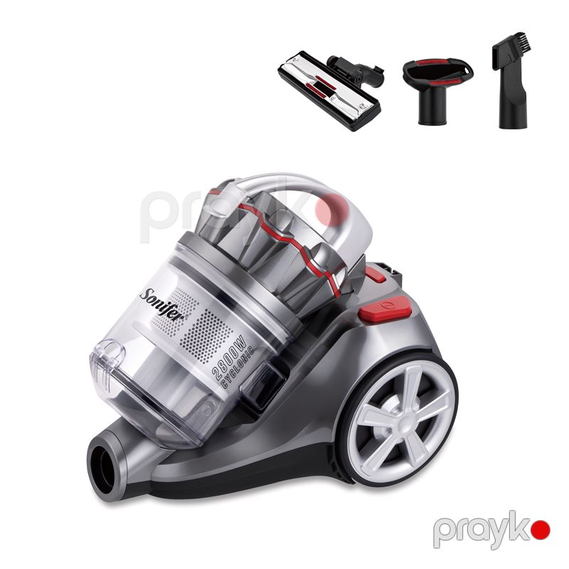 Sonifer SF-2243 - Ev İstifadəsi üçün 2800w Elektrik 3 Litrlik Çantası Olmayan Kabelli Quru Tozsoran — Tozsoran, Bakı (5)