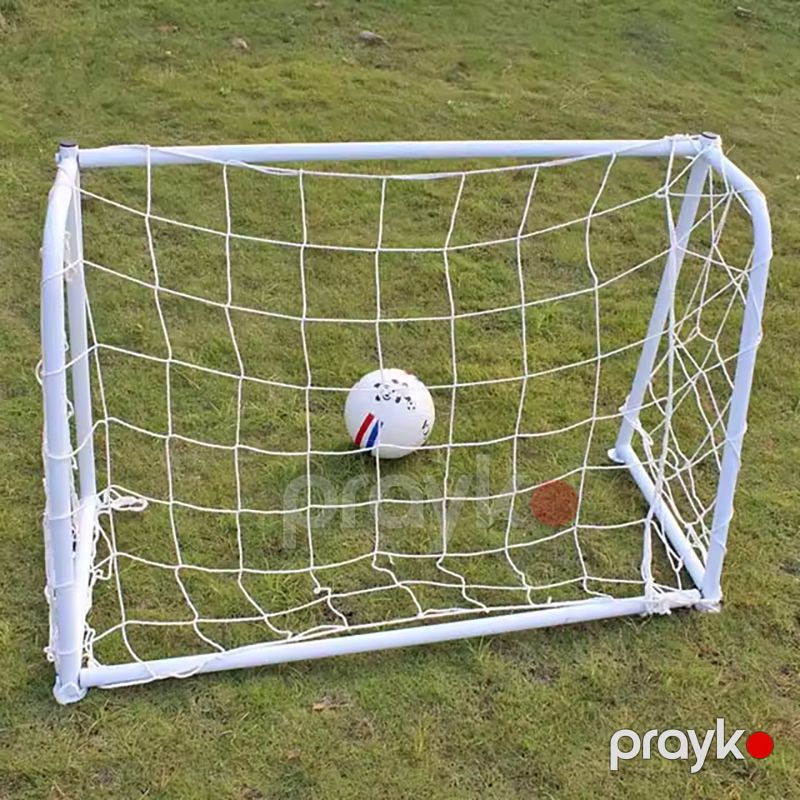 Açıq Hava Əyləncəsi Üçün Mini Futbol Qapısı JLT-2012 Davamlı Ağ Rengli Futbol Aləti 120*80sm — İdman, hobi, istirahət, Bakı (3)
