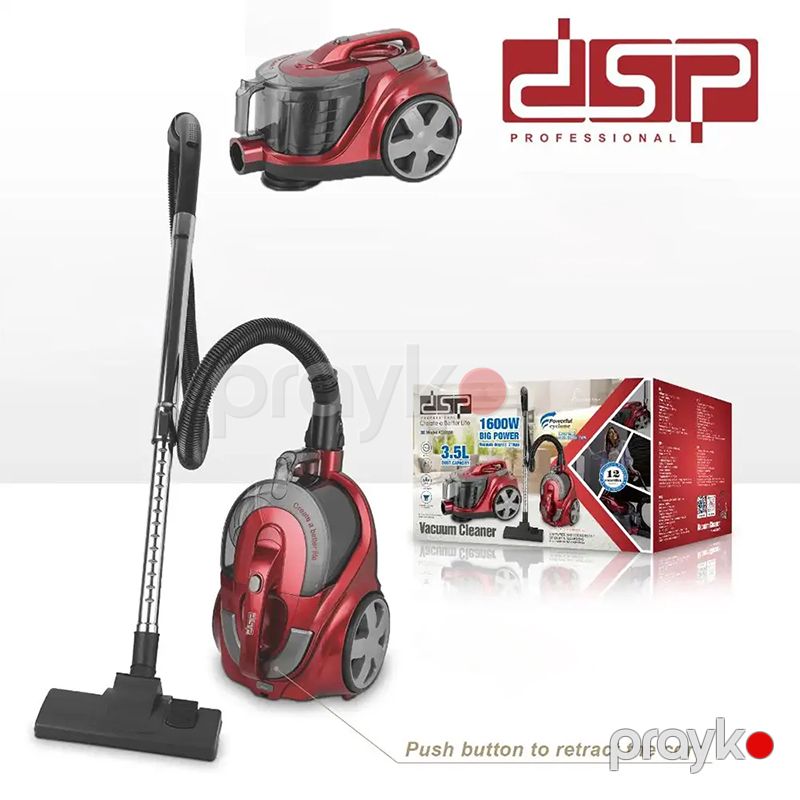 DSP KD2038 Elektrikli Tozsoran Yüksək Əmiş Güclü Professional Tozsoran 1600W — Tozsoran, Bakı (2)
