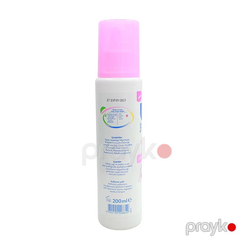 Uni Baby Kolay Tarama Spreyi 200 ml Saçlar Üçün Kolay Tarama Spreyi Uşaqlar Üçün Ətirli Saç Spreyi — Mallar, Bakı (5)