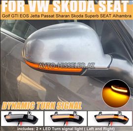 VW passat yan dönmə led işıqları — Avtomobil işığı, Bakı (4)