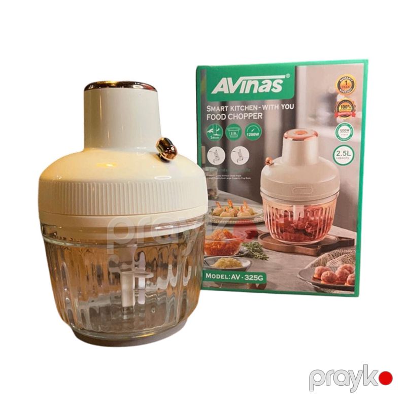 Avinas AV-325 G Doğrayıcı 1200W Güc 2.5 Litr Tutumlu Qab Sürətli Doğrayıcı — Blenderlər, xırdalayanlar və mikserlər, Bakı (2)