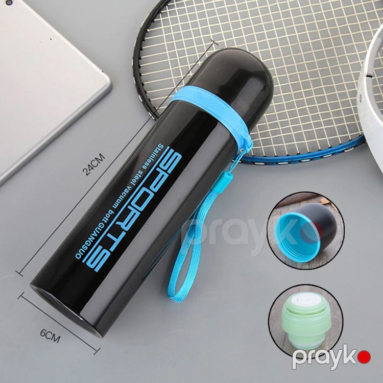 Filtrli Paslanmayan Polad Sport Termos Qəhvə, Çay Şüşəsi 250ml — Termos və termoş, Bakı (4)