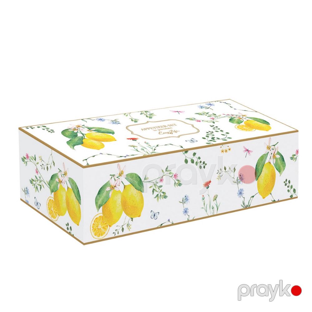 Kasalar dəsti Easy Life Fleurs Et Citrons, çini, 9.5 sm, 200 ml — Mallar, Bakı (2)