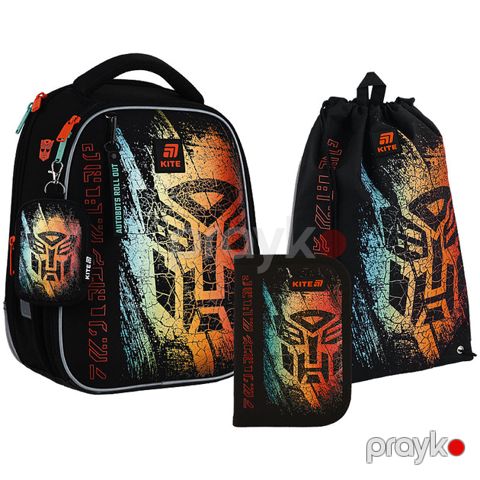 Məktəbli çantası dəsti Kite Education Transformers Generations SET_TF25-555S, rəngbərəng — Bakı