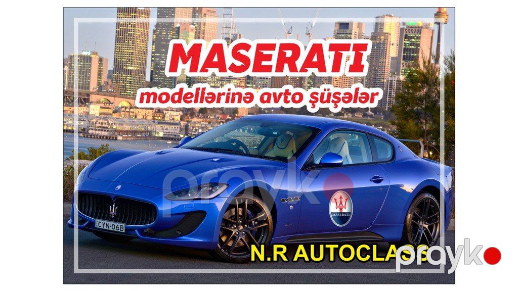 "Maserati" şüşələri — Ehtiyat hissələri və aksesuarlar, Bakı (2)