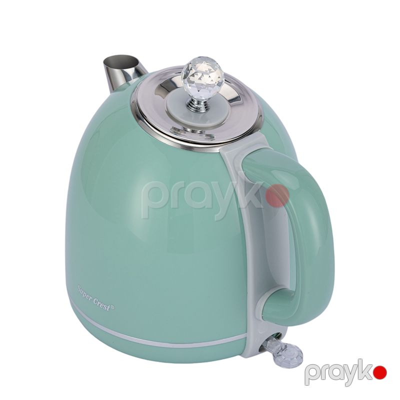 Super Crest SCT-4027 Çoxfunksiyalı Elektrikli Çaydan Paslanmayan Polad Çaydan — Elektrik çaydanları və termoslar, Bakı (2)