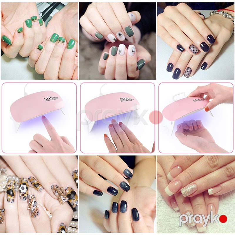 Mini LED Dırnaq Lampası USB Şarjlı Multi Color Gel və Dırnaq Qurutma Maşını Ev İstifadəsi Üçün Dırnaq Lampası — Gözəllik və səhiyyə, Bakı (4)