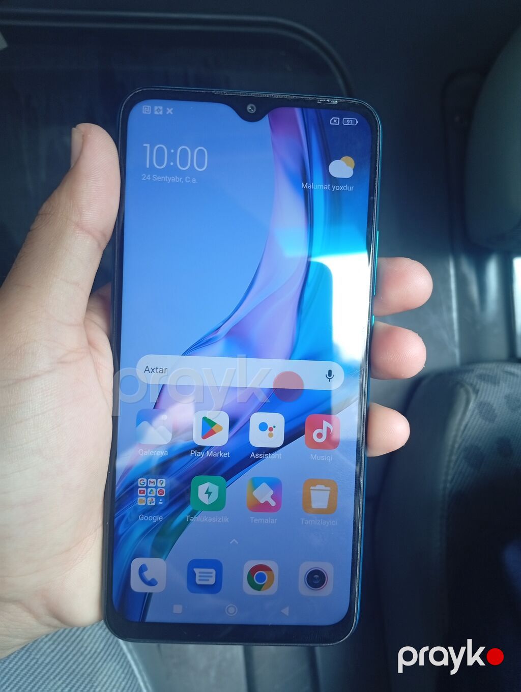 Redmi 9, 32 GB, rəng - Mavi, Barmaq izi — Xiaomi, Bakı (2)