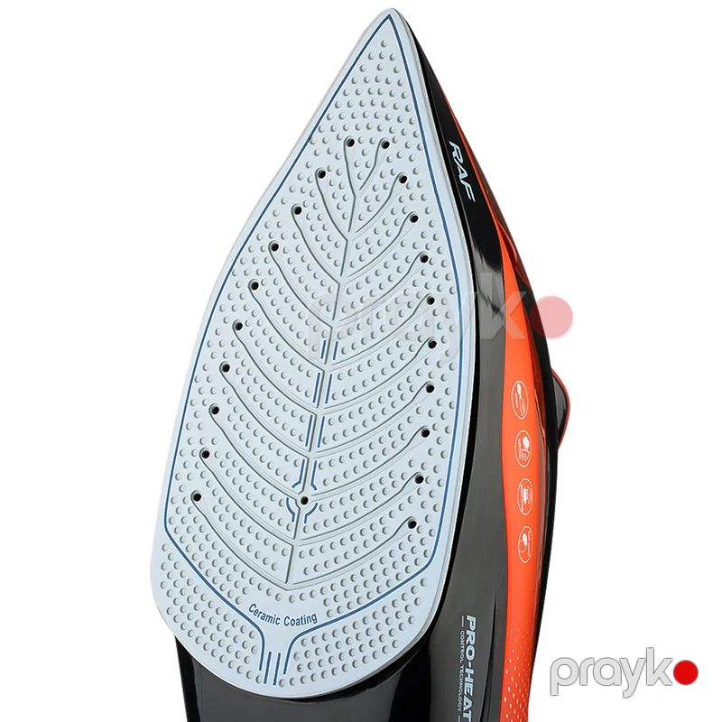 RAF Elektrikli Professional Buxar Ütü 2600W Çıxarıla Bilən Seramik Altlıq — Ev texnikası, Bakı (4)
