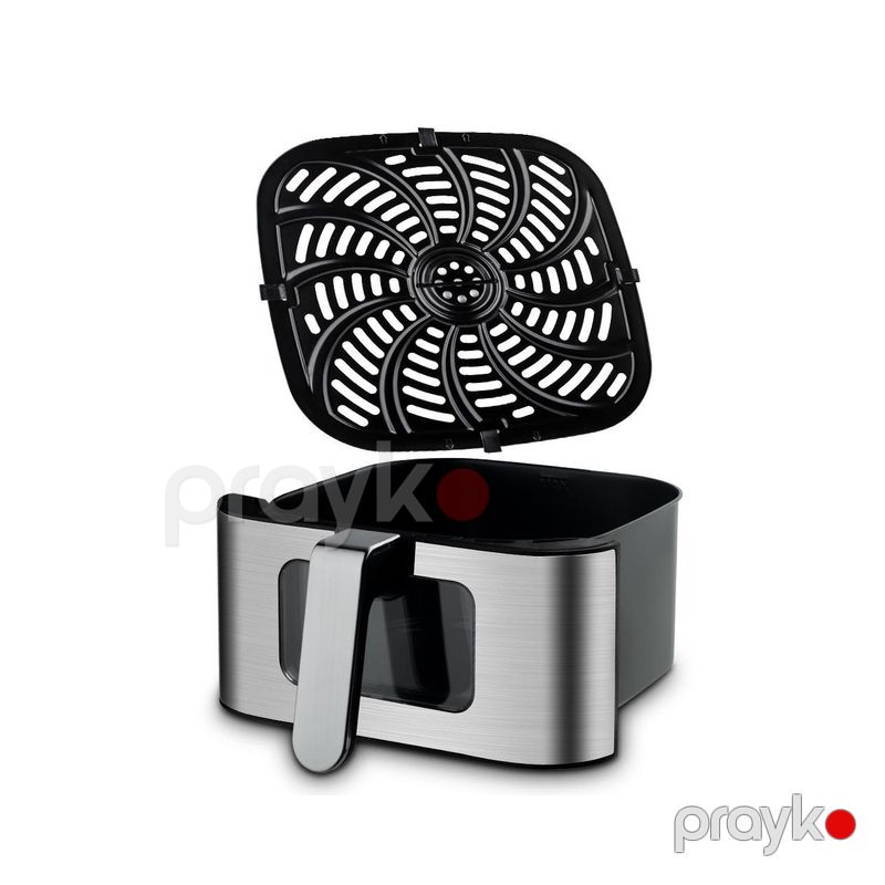 Raf Hava Fritöz 8lt Qara R-5341 1500W Airfrey Peşəkar Air Frey RAF Air Fryer 8lt — Digər mətbəx texnikası, Bakı (6)