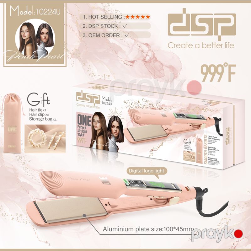 DSP 10224U - Düzləşdirici Fen Universal Alüminium Örtük Saç Düzləşdirici — Fən, Bakı (2)