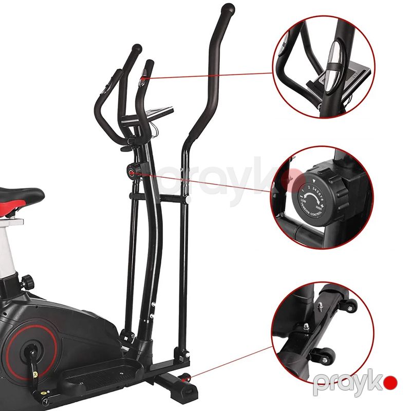 Eliptik Trenajor Elevate Elliptik Trenajor Tənzimlənən Çoxfunksiyalı Məşq Velosipedi Eliptik Veloxizek — Fitness və simulyatorlar, Bakı (4)