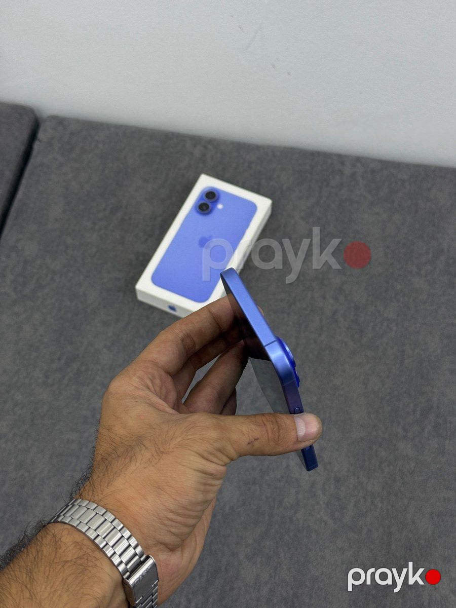 Apple iPhone 16 Ultramarine 128GB/8GB — Smartfonlar, Bakı (4)
