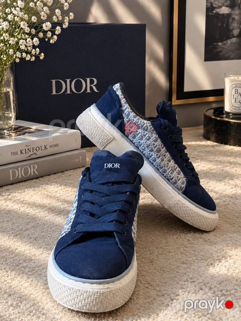 Dior kişi/unisex gündəlik ayaqqabı Razmer: 41 - Rəng: tünd göy (navy) — Bakı