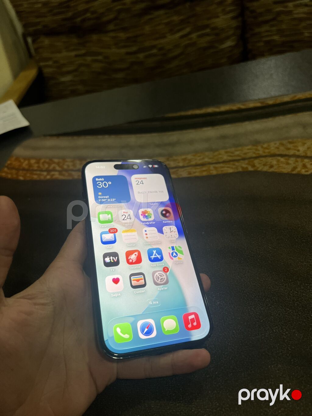 IPhone 14 Pro, 256 GB, Graphite, Barmaq izi, Simsiz şarj, Face ID — Apple iPhone, Sumqayıt (2)