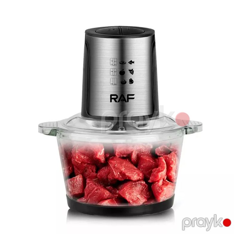 RAF R.7018 Protativ Elektrikli Blender Qida Tərəvəz Meyvə Doğrayıcısı 500W Gücə Məxsus Elektriikli Doğrayıcı 2L — Blenderlər, xırdalayanlar və mikserlər, Bakı (2)