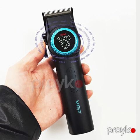 VGR V-001 Professional Kişilər Üçün Trimmer Elektrikli Saç Saqqal Təraş Maşını Ülgüc — Bakı