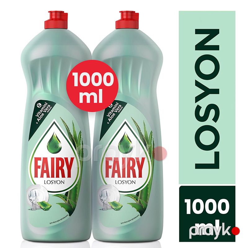 Fairy 1000 ml Sıvı Bulaşık Deterjanı Losyonlu Aloe Vera Kokulu Sıvı Bulaşık Deterjanı — Mallar, Bakı (2)