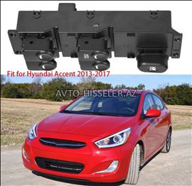 Hyundai Accent şüşə (ayna) qaldıran knopka (düymə) bloku — Kuzov hissələri, Bakı (4)