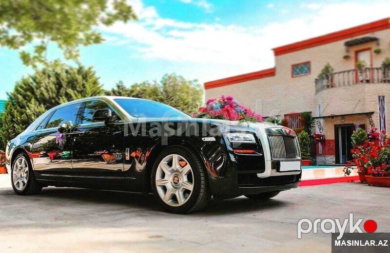 Rolls Royce ghost black, 2017 il — Minik avtomobili icarəsi, Bakı (7)