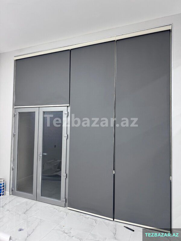 Stor pərdə model jalüz — Təmir xidmətləri, Bakı (6)